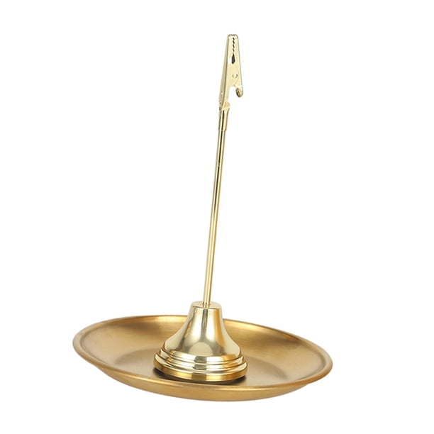 Porta incienso Decoración Conos de incienso Espiral de incienso Plato de incienso multifunción Oro