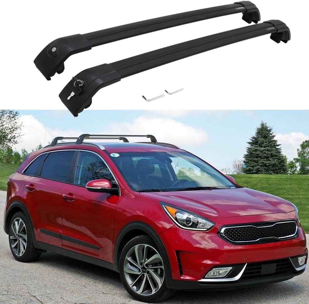NIXFACE Cross Bar for KIA NIRO 20172022 Crossbar Roof Rail Rack
