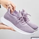 thumbnail image 5 of Zapatos casuales para mujer Zapatos de tenis transpirables Zapatos para caminar con cordones (41 Púrpura) Likrtyny Tenis De Mujer Tenis De Hombre, 5 of 5