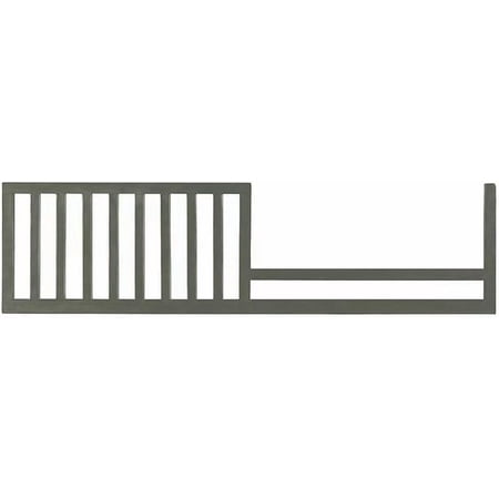 Toddler Bed Safety Guard Rail Conversion Kit for Bel Amore Cribs by Bivona (Nantucket Grey - Channing)