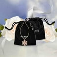 thumbnail image 5 of Samie Collection 18K Rose Gold Plated Stainless Steel Snowflake&nbsp;Pendant Necklace, 18”, 5 of 6
