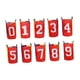 thumbnail image 4 of 10 bolsas de carreras de sacos de patatas, recuerdos de fiesta con números del 0 al 9, juguete deportivo para saltar L, 4 of 9