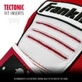 thumbnail image 4 of Franklin Sports MLB Batting Gloves - CFX Pro Adult Men's + Youth Batting Gloves Pair - Baseball + Softball Gloves - Pearl/Red - Adult XX Large, 4 of 8