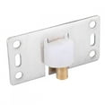 thumbnail image 4 of 2 Pcs 75*38mm Roue Coulissante pour Porte d'Armoire en Acier Inoxydable, 4 of 8