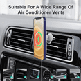 thumbnail image 4 of AALLC 15W Magnetic Wireless Car Charger with Air Vent Phone Holder, Black, 4 of 9