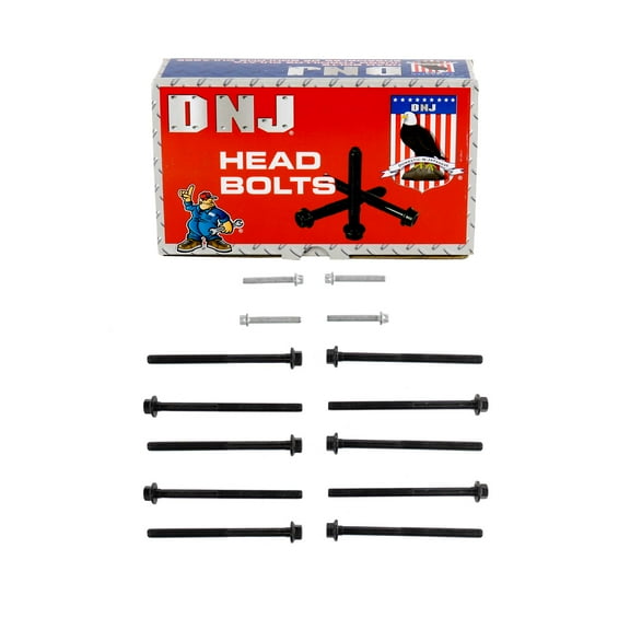 DNJ HBK314 Head Bolt Kit Fits Cars & Trucks 00-17 Saab 9-3X Alero 2.0L-2.4L L4 DOHC 16v