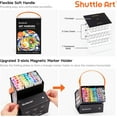 thumbnail image 5 of Shuttle Art 61 Colors Dual Tip Art Markers Permanent Highlighters with Case, 5 of 10