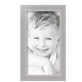 thumbnail image 2 of ArtToFrames 7" x 13" Silver Picture Frame, 7x13 inch Silver Wood Poster Frame (WOM-5388), Pack, 2 of 8