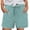 Mint Green, variant on HAIJIE Womens 2026 Summer Swim Casual Shorts Casual Shorts Drawstring 2026 Hiking Cargo Swim Shorts Outdoor for Sister Women Elastic Waist Embroidered Ruffle Shorts