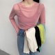 thumbnail image 2 of Camiseta de manga larga con protección solar para mujer, jersey de malla transparente de color sólido, camisetas informales finas para mujer, primavera y verano 2024, 2 of 5