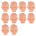 thumbnail image 2 of 40 Uds Kits Reborn Mini de cabezas de bebé cabeza calva esculpir para Mini muñeca de baño de 5 pulgadas fabricación personalizada Baoblaze Doll Head Sculpt, 2 of 8