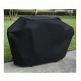 thumbnail image 2 of BBQ Grill Cover Weatherproof Heavy Duty Outdoor Protector Medium - Black, 2 of 6