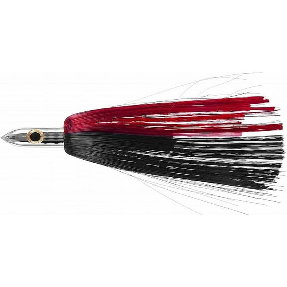 ILand Lure The Ilander 8.25" 2.5oz Chrome Head,Red-Black Lures