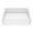 White, variant on VIGO Jasmine Modern White Matte Stone 18 in. L x 15 in. W x 5 in. H Rectangular Vessel Bathroom Sink
