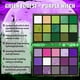 thumbnail image 2 of Set de paletas de sombras de ojos UCANBE Green Purple Shimmer Matte, 2 of 6