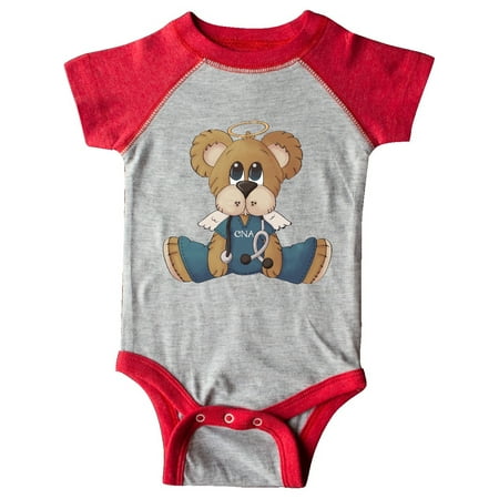 

Inktastic Male CNA Teddy Bear Gift Baby Boy Bodysuit