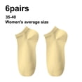 thumbnail image 2 of Women's Low Cut/No Show Socks Comfortable elastic cuff design, 2 of 5