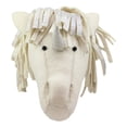 thumbnail image 3 of Fiona Walker England Handmade Organic Semi Unicorn Head Hanging Wall Decor Doll, 3 of 4