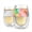 Marble and Rainbow, variant on Wine Freeze Cup Set of 2 - Plastic Double Wall Insulated Wine Cooling Freezable Drink Glasses with Freezing Gel, Wine Glass Gift for Red and White Wine, 8.5 oz Marble