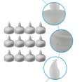 thumbnail image 4 of GOOHOCHY LED Floating Candle Lights with Waterproof PP Material for Decoration Automatically Turn On 12 Pieces Warm White, 4 of 6