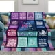 thumbnail image 2 of LHSHID 17 Year Old Girl Gift Ideas Gifts for 17 Year Old Girls 17 Year Old Girl Birthday Gifts 17th Birthday Gifts for Girl 17th Birthday Decorations for Girls Throw Blanket 30"x40", 2 of 6