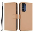 thumbnail image 2 of Wallet Case Compatible for Samsung Galaxy A16 4G / 5G, PU Leather Magnetic Closure Protective Flip Folio Case with 3 Card Holder and Wrist Strap Cover Women Men,Nude,For Galaxy A16 4G / 5G, 2 of 7