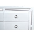 thumbnail image 4 of Comoda Cajonera Emilia Blanco y Plata - Kessa Muebles, 4 of 5
