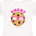 thumbnail image 4 of Inktastic Smart Cookie Girls Long Sleeve Baby Bodysuit, 4 of 5