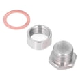 thumbnail image 3 of 3Pcs/Set O2 Oxygen Sensor Spacer Adapter with M18x1.5mm Nut Cap Universal Car Accessories, 3 of 9