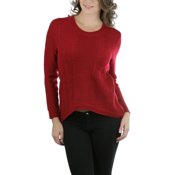 ToBeInStyle Women's Long Sleeve Acrylic Sweater