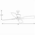 thumbnail image 6 of Chapin Collection 56" Four-Blade Graphite Ceiling Fan, 6 of 7