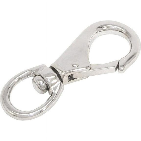 Shoreline Marine Swivel Eye Snap Stainless Steel 3-3/4"