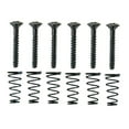 thumbnail image 2 of 12 Pieces Single Coil Humbucker Pickup Springs Screws For Electric Guitar Replacement, 2 of 8
