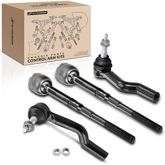 A-Premium 4Pcs Inner & Outer Tie Rod End Kit Compatible with Buick LaCrosse 2014-2016, Regal 2014-2017 & Cadillac XTS 2014-2019