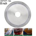 thumbnail image 1 of 8Inch Sintered Diamond Lapidary Saws Blade Gem Saw Rock Slab Trim Stone Tools, 1 of 8