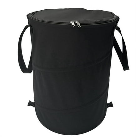 1 * outdoor trash can-Black