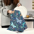 thumbnail image 6 of Coolnut Fly Colorful Butterfly Kitchen Dish Towels Set of 1,Dishcloths,Absorbent Soft Towels Hand Towels, Tea Towels,18" x 28", 6 of 6