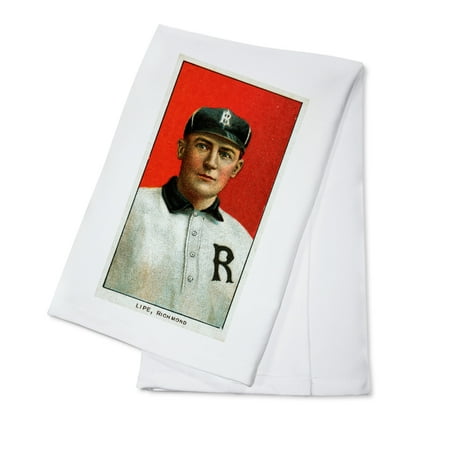 Richmond Baseball - Richmond Virginia League - Perry Lipe - Baseball Card (100% Cotton Kitchen Towel)