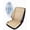 Beige, variant on Ventilated Cooling Car Seat Cushion - 3-Speed Adjustable Airflow with Powerful Fans - 12V Universal Fit for Sedans, SUVs & MPVs - Breathable Ice Silk Mesh for Summer Heat Relief