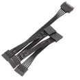 thumbnail image 1 of Cable Extensión SATA 15 Pines A para Disco Duro Computadora (1 A 5), 1 of 9