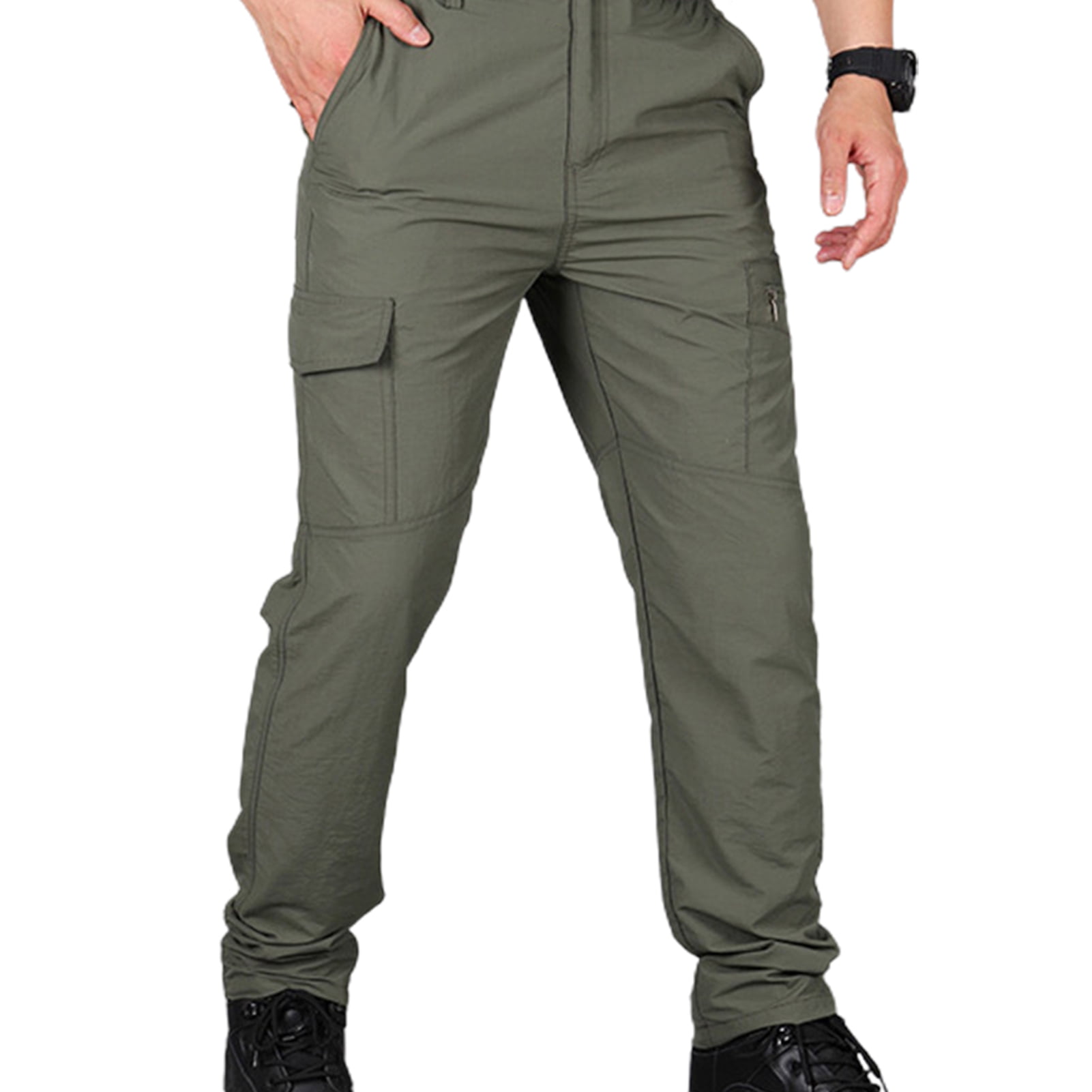 HES Multi Pockets Cargo Pants Solid 