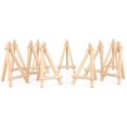 thumbnail image 1 of 10 mini caballetes, tablero de madera, soporte para notas fotográficas, soporte para tarjetas de lugar, 1 of 3