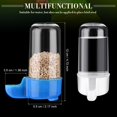 thumbnail image 5 of Comedero automático para pájaros, dispensador de agua para jaula de pájaros, alimentador de agua para pájaros, accesorio para pájaros, botella bebedora (12x5,5 cm), 4 piezas, 5 of 5