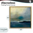 thumbnail image 4 of Stupell Industries Contemporary Channeling Calm Horizon Gold Floating Frame Canvas Art, 25 x 25, by Patrick Dennis, 4 of 8