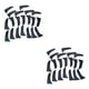 thumbnail image 1 of Sidaley Cubierta de goma Tapa de terminal La cubierta trasera de goma del pulgar Compatible con reemplazo para 700D con pegamento Empuñaduras de Type4 NO4, 1 of 5