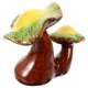 thumbnail image 5 of Artificial Fake Mini Mushrooms Figurine Indoor Use Outdoor Garden Decorations 4.7×3.5×3.1in High Simulation 1Set, 5 of 5