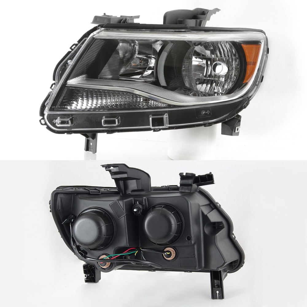 AKKON - For 2015-2022 Chevy Colorado Halogen Models Left+Right Side Headlights Headlamp Pair