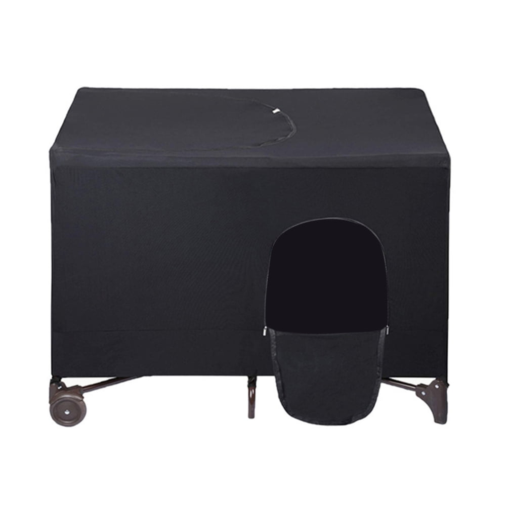 HRSR Blackout Crib Cover Crib Canopy Cover for Quality Sleep Breathable