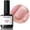 Baby Pink Jelly, variant on modelones Pink Gel Nail Polish, 15 ML Baby Pink Gel Polish Light Soft Pink Pastel Pink Nail Polish Soak Off Spring Nail Art Gel Design Manicure Salon DIY Home Gift for Women Girlfriend