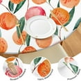 thumbnail image 4 of Round Picnic Table Cloth 100% Waterproof & Oil Proof, Elastic Fitted Table Cover for 36"-44" Round Tables, for Dining, Camping, Outdoor, 4 of 7